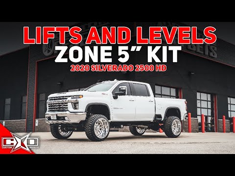 Lifts and Levels - Zone 5" Lift Kit || Silverado 2500 HD