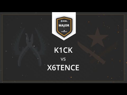 K1CK vs. X6tence [Cbble] Mapa 1 - Final - ESL Major CS:GO Invierno 2016 - Clasificatorio #1