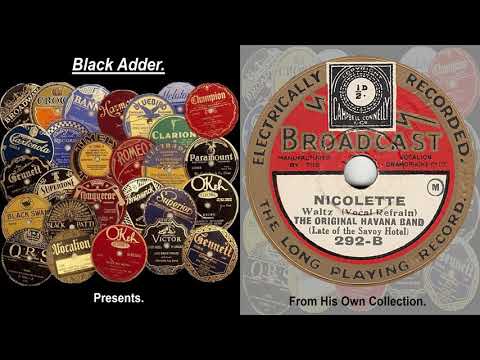 Original Havana Band, The - Nicolette(1928)