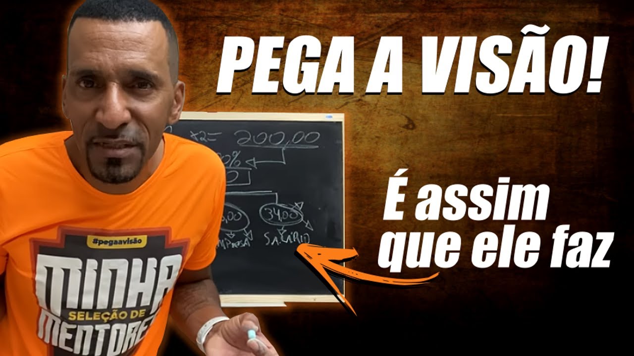 Como eu organizo meu DINHEIRO mesmo GANHANDO POUCO | Rick Chesther - Pega a Visão