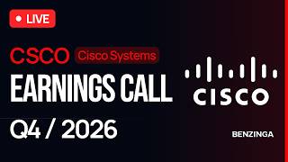 Cisco Systems Q4 FY26 Earnings Call | $CSCO | 🔴 WATCH LIVE