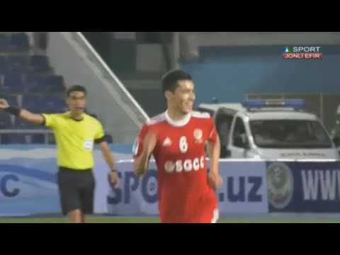 Superliga, 4-tur: Nasaf – Metallurg. Aziz G'aniyev goli (30.03.2018)