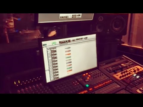 Studio footage: Making of Andy Nicolas - Señorita (Won't You Be My)