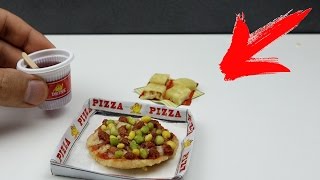 DIY КАК СДЕЛАТЬ ДЕТСКУЮ мини ПИЦЦУ из ПОРОШКА ?!