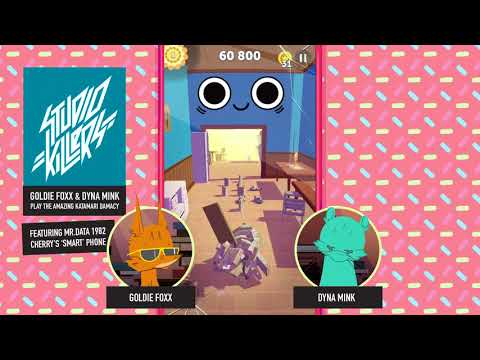 Goldie Foxx and Dyna Mink Play Games: Amazing Katamari Damacy