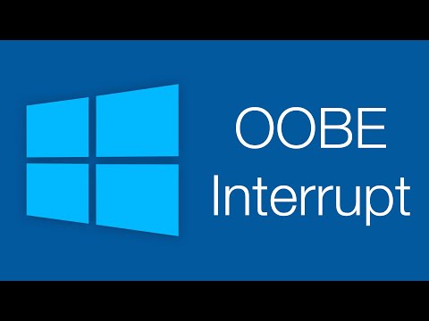 Windows 10 OOBE Interruption Prompt!