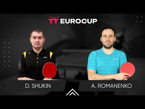 17:35 Dmytro Shukin -  Andrii Romanenko 19.08.2024 TT Euro.Cup Ukraine Professional. TABLE 4