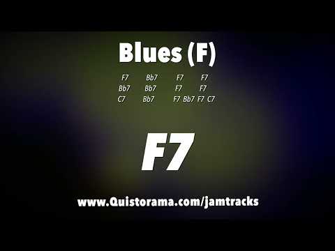 Sweet Groove Blues Guitar Backing Track (F)