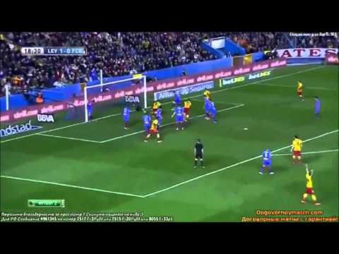 Levante 1   1 Barcelona GOALS