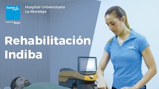 Sanitas Rehabilitación Indiba. Milenium Centro Médico y Bienestar Alcobendas anuncio