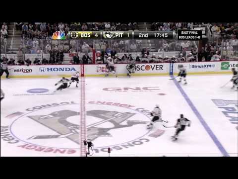 Bruins-Penguins Game 2 2013 Conference Finals w/Goucher & Beers 6/3/13