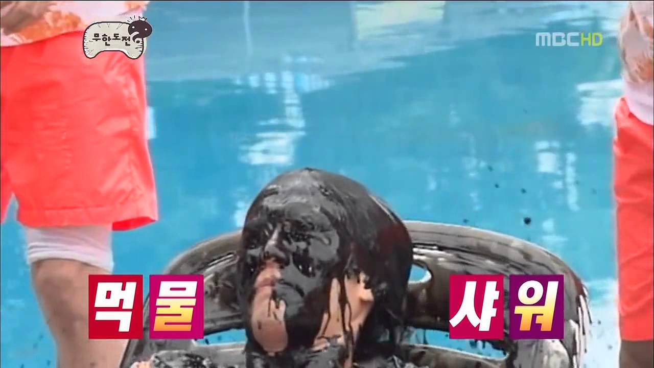 Handsome Actor Getting Slimed