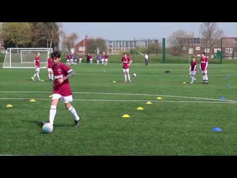West Ham u13 dribbling | passing competition | possession