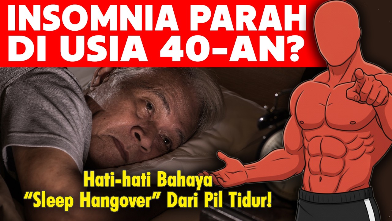 Cara Mengatasi Susah Tidur (Insomnia) di Usia 40+ Tanpa Obat
