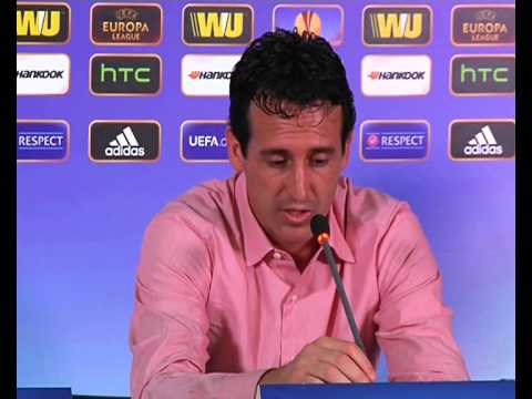 Rueda prensa Unai Emery, tras Estoril. 19/09/13. Sevilla FC