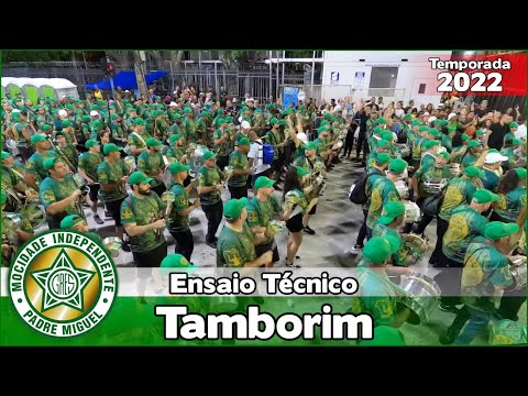 Mocidade 2022 | Desenho de tamborim e chocalho - Ensaio Técnico | Samba ao vivo - #ET22