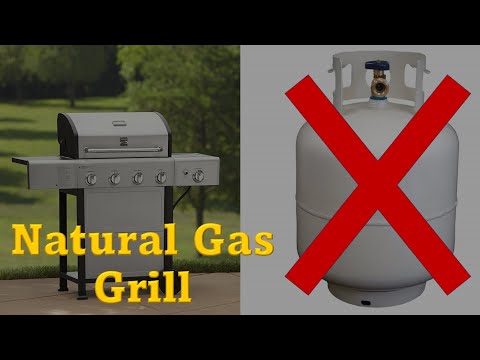 HowTo setup Natural Gas connection for Gas Grill