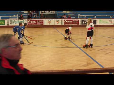 HOQUEI PATINS 2016/2017 / BENJAMINS / Taça APL - série B / CD Paço de Arcos 40 - 0 CACO