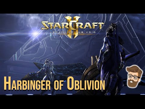 Harbinger of Oblivion - StarCraft 2 Legacy of the Void Campaign Part 14 (Ulnar Mission 3)