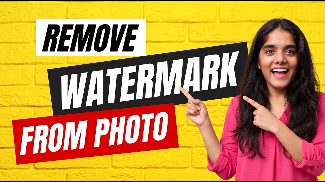 Thumbnail for the GoStudio.ai video "How to Remove a Watermark From Any Photo in Seconds"