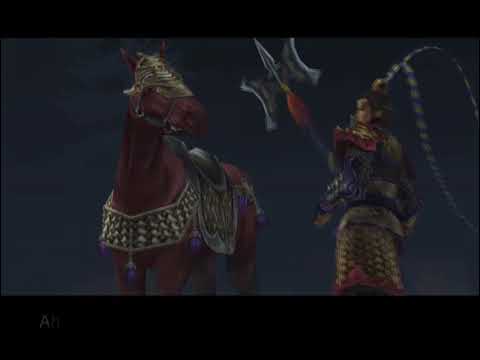 Dynasty Warriors 4 - Lu Bu Mounts Red Hare