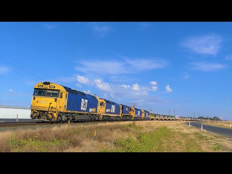 5 Loco Grain train! BL27-8101-XR559-BL30-BL26 as 7734V