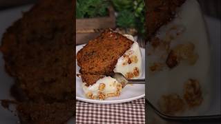 🔸Carrot Cake – O Bolo de Cenoura Americano 🥕 #shorts