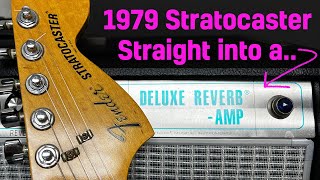 Video thumbnail for 1979 25th Anniversary Fender Stratocaster and a 68 Deluxe Reverb Reissue: Match Made in Heaven? by Nick Sandy