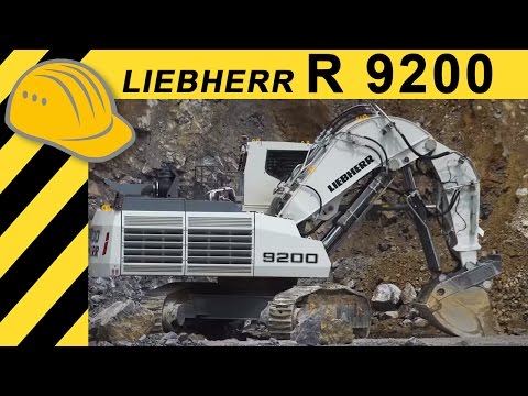 Liebherr R 9200 200-Tonnen Miningbagger - bauma -  4K UHD
