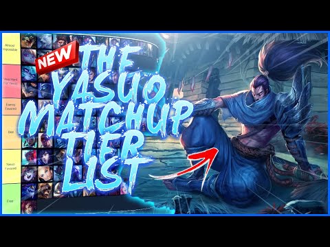 THE *ULTIMATE* YASUO MATCHUP TIER LIST! - League of Legends
