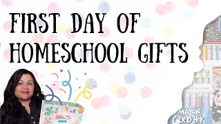 1ST DAY OF HOMESCHOOL GIFTS || BACK TO SCHOOL GIFTS || WHAT WE GOT OUR KIDS TO CELEBRATE THE 1ST DAY