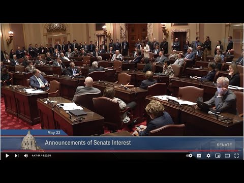Senate Floor Session - Part 4 - 05/22/2022