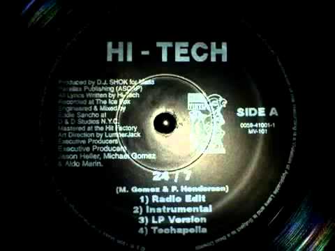 Hi Tech - 24 7 DJ Shok (Instrumental) (1996) [HQ]