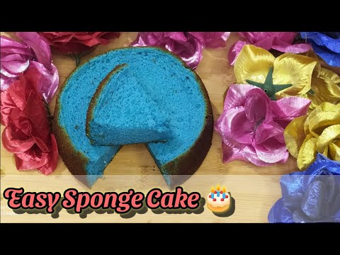 Perfect Soft & Easy Sponge Cake 🎂 for tea time.