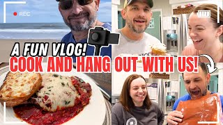 Cooking LUNCH & DINNER! Hang Out in the Kitchen With Us Today!