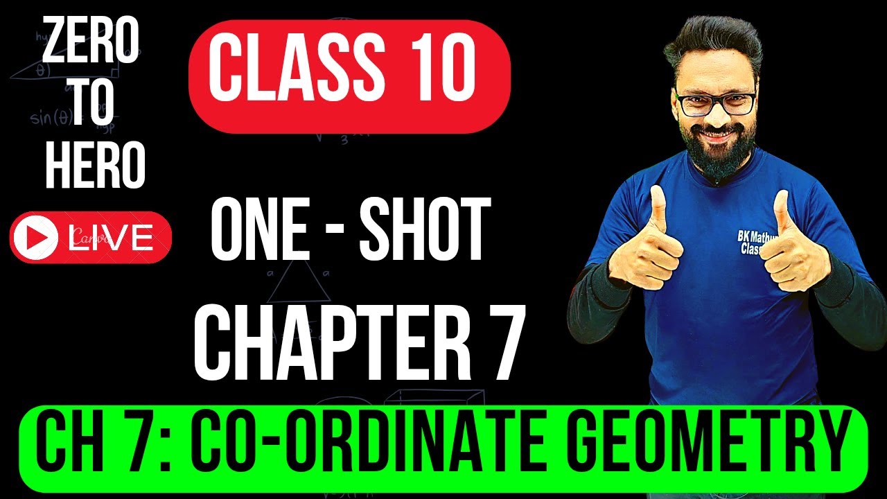 Class 10 Chapter 7 Coordinate Geometry in One Shot  #cbse #maths   #class10th