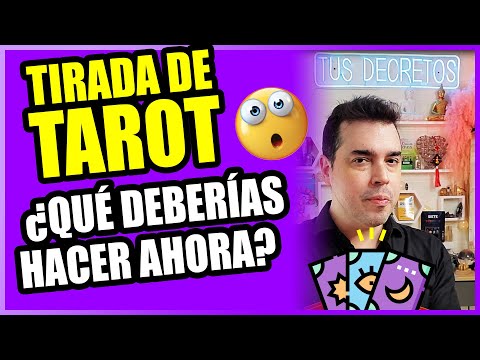 TAROT Tirada de 3 Cartas: ¿Qué Tienes que HACER? (Interactivo con tres 3 Cartas)