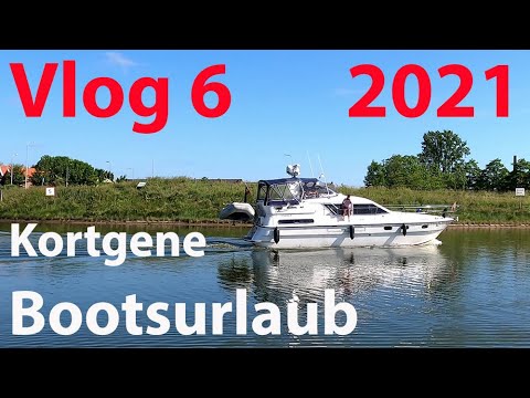 Vlog6 - Boating holiday 2021 in June - Boating through the Netherlands from Middelburg to Kortgene