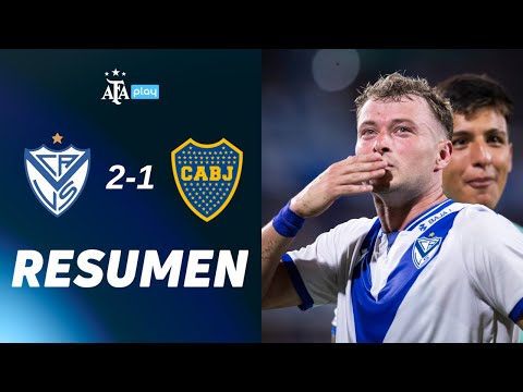 Velez Sarsfield 2 vs. 1 Boca Juniors | #TorneoApertura2026 | Resumen | Fecha 4
