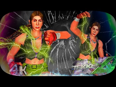 Julia ( King Moves ) Tekken 4 Remastered UHD 4K 60 FPS