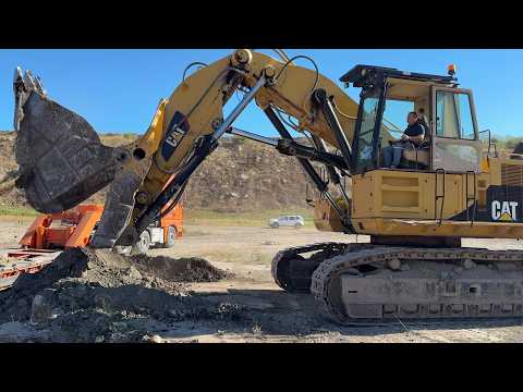 Relocating On Site The Cat 5090B Shovel & Removing The Cat 385C Bucket - Sotiriadis/Labrianidis 4k