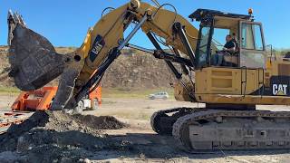 Relocating On Site The Cat 5090B Shovel & Removing The Cat 385C Bucket - Sotiriadis/Labrianidis 4k
