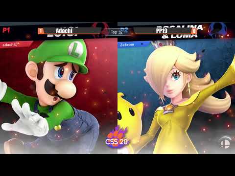 Clemson Smash Series 20 - Losers - Adachi (Luigi) vs. PP19 (Bowser, Rosalina) - SSBU