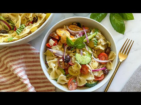 Mediterranean Pasta Salad Recipe