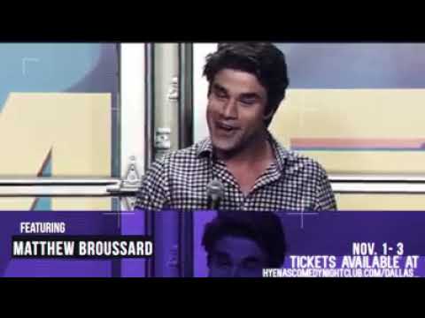 Matthew Broussard At Hyena's Comedy Club
