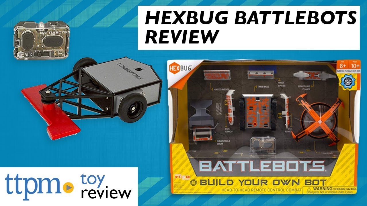 2019 Hexbug Battle Bots Toy Review from Hexbug