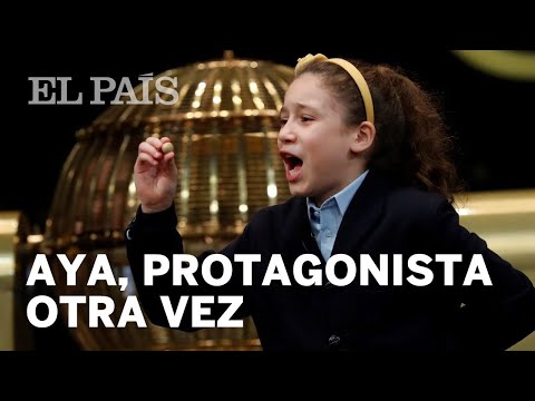 Así cantaba Aya en 2017 y así ha cantado el Gordo este año