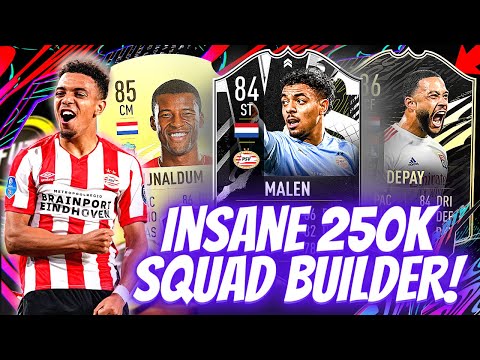 *OVERPOWERED* 250K SQUAD BUILDER FIFA 21! (Get More Wins Easily) | FIFA 21 250K SQUAD BUILDER!
