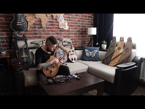 Eldrim - Attergangar (Kravik Lyre full song Cover) with tab