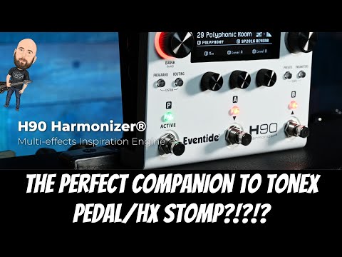 The Absolute PERFECT Companion To Tonex Pedal/HX Stomp!! | Eventide H90